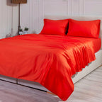 Μαξιλαροθήκες Σετ 2τμχ Cannon Imperial Dobby 200TC 52X78 Grenadine